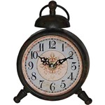 Ficha técnica e caractérísticas do produto Relógio de Mesa Oldway Ferrugem Preto
