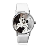 Ficha técnica e caractérísticas do produto Relógio Feminino De Pulso Branco Analógico Mickey Mouse Disney