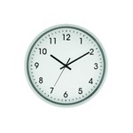 Ficha técnica e caractérísticas do produto Relógio Parede Redondo 30cm Prata Yangzi