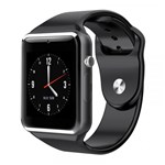 Ficha técnica e caractérísticas do produto Relógio A1 Bluetooth Smart Watch Gear Iphone e Android Preto - Import