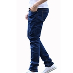 Ficha técnica e caractérísticas do produto Homens Moda Casual All-jogo Jeans Reta Leg Jeans