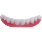 Ficha técnica e caractérísticas do produto BLU Silicone Sorriso folheados Simulação Suspensórios Flex dentadura Paste