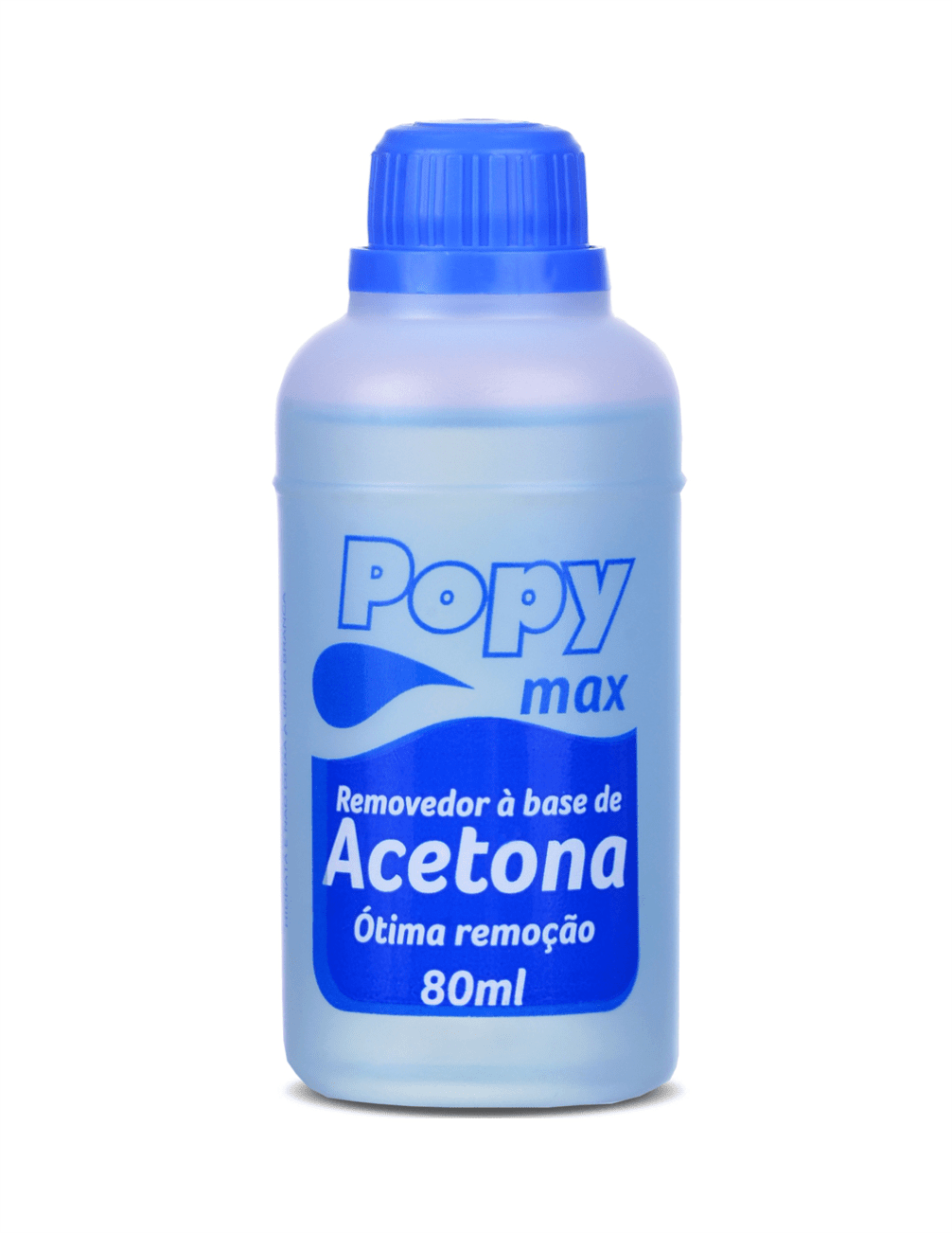 Ficha técnica e caractérísticas do produto Removedor a Base de Acetona Farmax Popy Max 80 Ml