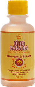 Ficha técnica e caractérísticas do produto Removedor de Esmalte Óleo Banana Maru 100ml