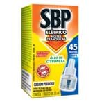 Ficha técnica e caractérísticas do produto Repelente Líquido SBP Elétrico Citronela 45 Noites Refil 35 Ml