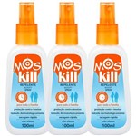 Ficha técnica e caractérísticas do produto Repelente Moskill Spray Bio Soft 100ml - Caixa com 3 Unidades