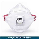 Ficha técnica e caractérísticas do produto Respirador 3M Aura 9332+BR PFF3