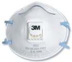 Ficha técnica e caractérísticas do produto Respirador 3M Valvulado 8822 - PFF-2