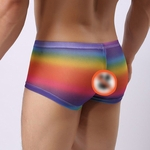 Ficha técnica e caractérísticas do produto Respirável Elastic Men Cuecas Sexy cueca Breve Underwear