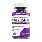 Ficha técnica e caractérísticas do produto Resveratrol MAX LABS 120 Cápsulas 500mg