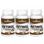 Ficha técnica e caractérísticas do produto Retinol Vitamina a + D Semprebom - 270 Cap. de 240 Mg.