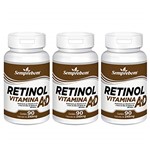 Ficha técnica e caractérísticas do produto Retinol Vitamina a + D – Semprebom – 270 Cap. de 240 Mg.