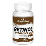 Ficha técnica e caractérísticas do produto Retinol Vitamina a + D – Semprebom - 90 Cap. de 240 Mg.