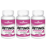 Ficha técnica e caractérísticas do produto Retinol Vitamina A –semprebom - 270 Cap. De 240 Mg