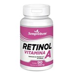 Ficha técnica e caractérísticas do produto Retinol Vitamina a – Semprebom – 90 Cap. de 240 Mg. - Sem Sabor - 90 Cápsulas