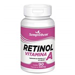 Ficha técnica e caractérísticas do produto Retinol Vitamina a - Semprebom - 90 Cap. de 240 Mg.