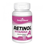 Ficha técnica e caractérísticas do produto Retinol Vitamina a Semprebom - 90 Cap. de 240 Mg.