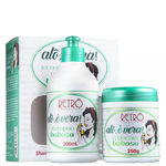 Ficha técnica e caractérísticas do produto Retrô Cosméticos Alô, É Vera Kit Babosa Shampoo 300ml Máscara 250g