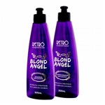 Ficha técnica e caractérísticas do produto Retrô Cosméticos Blond Angel Kit Duo Matizador 2x300ml