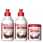 Ficha técnica e caractérísticas do produto Retrô Cosméticos Soul Cocô Kit Trio 3 Produtos