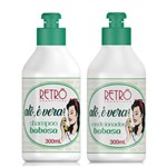 Retrô Shampoo e Condicionador Babosa e Alôe Vera 2X300ML
