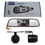 Ficha técnica e caractérísticas do produto Retrovisor Com Camera De Re Tela Lcd 4,3 Roadstar RS-501BR