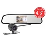 Ficha técnica e caractérísticas do produto Retrovisor com Camera de Re Tela LCD 4,3" Roadstar RS501BR
