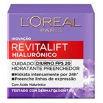Ficha técnica e caractérísticas do produto Revitalift Hialurônico L`oréal Hidratante Preenchedor Diurno 49g