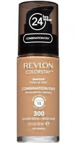 Ficha técnica e caractérísticas do produto Revlon Colorstay Golden Beige 300 Pele Mista e Oleosa - Base Liquida 30ML