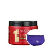 Revlon Professional Uniq One All In One Supermask - Máscara 300ml + Nécessaire Roxo Beleza Na Web