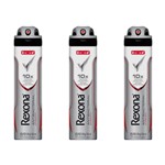 Ficha técnica e caractérísticas do produto Rexona Antibacterial Desodorante Aerosol Masculino 90g (Kit C/03)