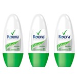 Ficha técnica e caractérísticas do produto Rexona Bamboo Desodorante Rollon Feminino 50ml (Kit C/03)