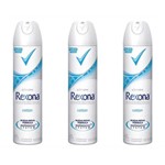 Rexona Cotton Dry Desodorante Aerosol Feminino 90g (kit C/03)
