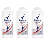 Ficha técnica e caractérísticas do produto Rexona Efficient Talco Desodorante P/ Pés 100g (kit C/03)