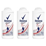Ficha técnica e caractérísticas do produto Rexona Efficient Talco Desodorante P/ Pés 100g (Kit C/03)