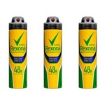 Ficha técnica e caractérísticas do produto Rexona Football Fanatics Desodorante Aerosol Masculino 90g - Kit com 03