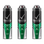 Ficha técnica e caractérísticas do produto Rexona Mem Quantum Dry Desodorante Aerosol 90g (Kit C/03)