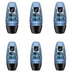Ficha técnica e caractérísticas do produto Rexona Men Extra Cool Desodorante Rollon Masculino 50ml (Kit C/06)