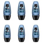 Ficha técnica e caractérísticas do produto Rexona Men Extra Cool Desodorante Rollon Masculino 50ml - Kit com 06