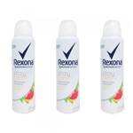 Ficha técnica e caractérísticas do produto Rexona Pomelo Verbena Desodorante Aerosol Feminino 90g (Kit C/03)