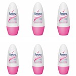 Ficha técnica e caractérísticas do produto Rexona Powder Desodorante Rollon Feminino 50ml (Kit C/06)