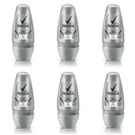 Ficha técnica e caractérísticas do produto Rexona S/ Perfume Desodorante Rollon Masculino 50ml (kit C/06)