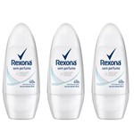 Ficha técnica e caractérísticas do produto Rexona se Perfume Desodorante Rollon Feminino 50ml - Kit com 03