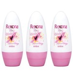 Rexona Teens Desodorante Rollon Feminino 50ml (kit C/03)