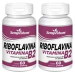 Ficha técnica e caractérísticas do produto Riboflavina Vitamina B2 – Semprebom - 120 Cap. de 240 Mg.