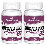 Ficha técnica e caractérísticas do produto Riboflavina Vitamina B2 – Semprebom – 120 Cap. de 240 Mg.