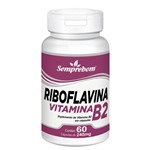 Ficha técnica e caractérísticas do produto Riboflavina Vitamina B2 Semprebom - 60 Cap. de 240 Mg.