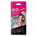 Ficha técnica e caractérísticas do produto Ricca 1,2,3 Adeus Cravos! Máscara Facial Preta para Limpeza de Pele 8g