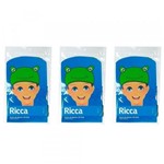 Ficha técnica e caractérísticas do produto Ricca 3412 Touca de Banho Kids 3d (Kit C/03)
