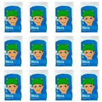 Ficha técnica e caractérísticas do produto Ricca 3412 Touca de Banho Kids 3d (Kit C/12)